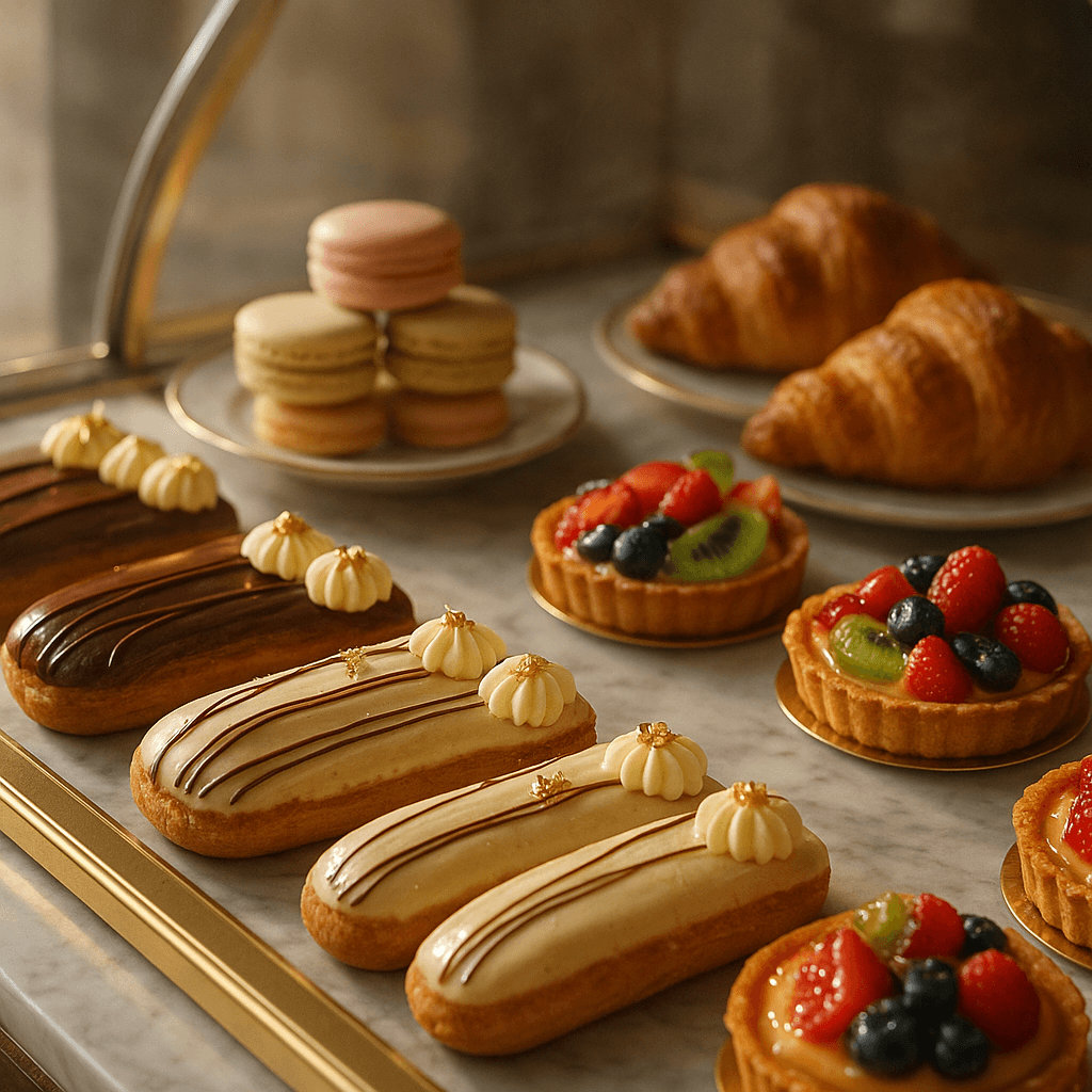 Feine französische Patisserie